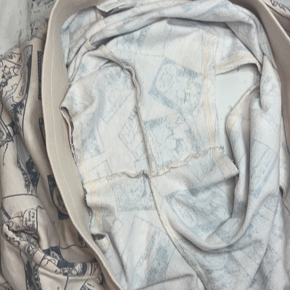 Disney Winnie the Pooh Sleep Shorts Thin Fleece Comic Print Draw String Waist - Picture 10 of 10